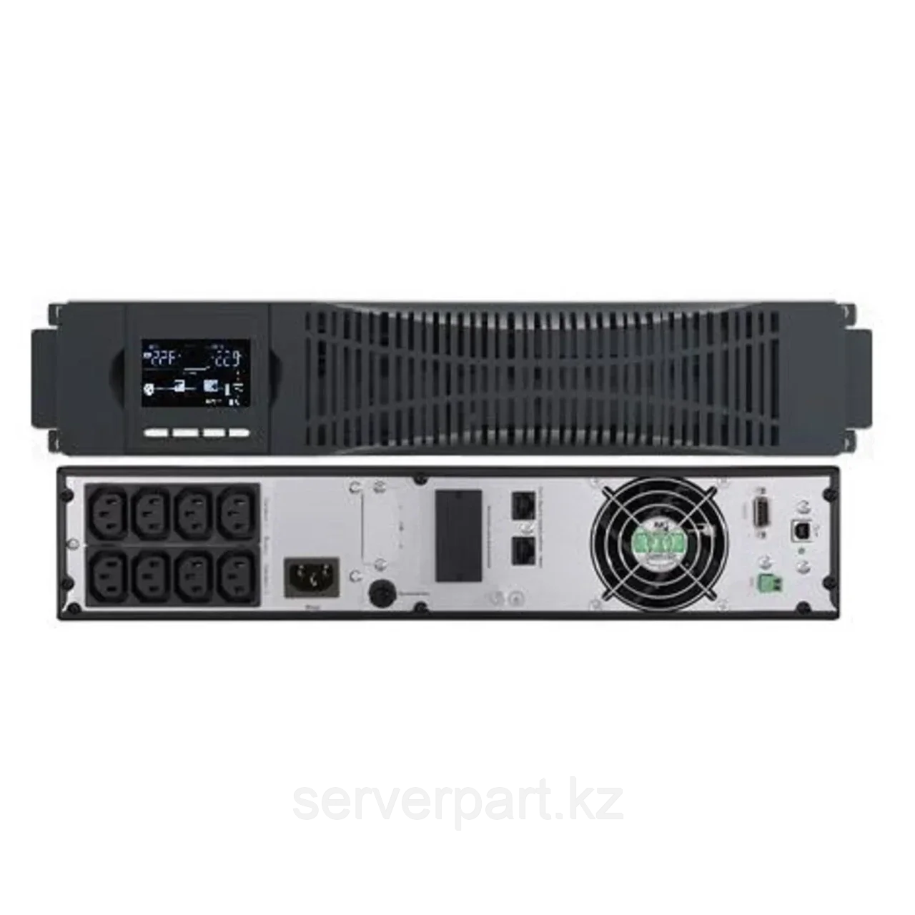 ИБП SNR On-line , Rackmount 2U, серии Element II 1500 Ва / 1500 Вт, 8xC13, SNMP слот, 36VDC