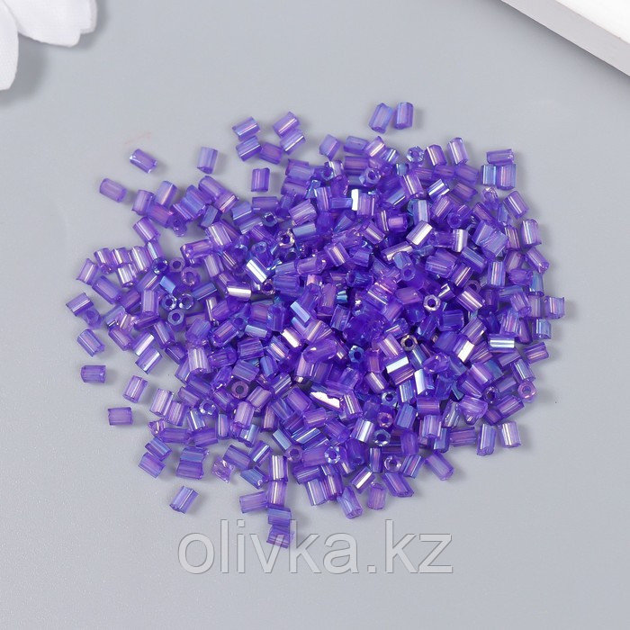 Бисер "Zlatka" рубка 10/0, 10 г, №0265 фиолетовый - фото 2 - id-p110939797
