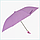 Зонт женский однотонный (фиолетовый), фото 7