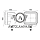 Hard korr Жёлтый дальний свет XDW Series 20W Square LED Spot beam Work Light, Австралия рабочее освещение, фото 3