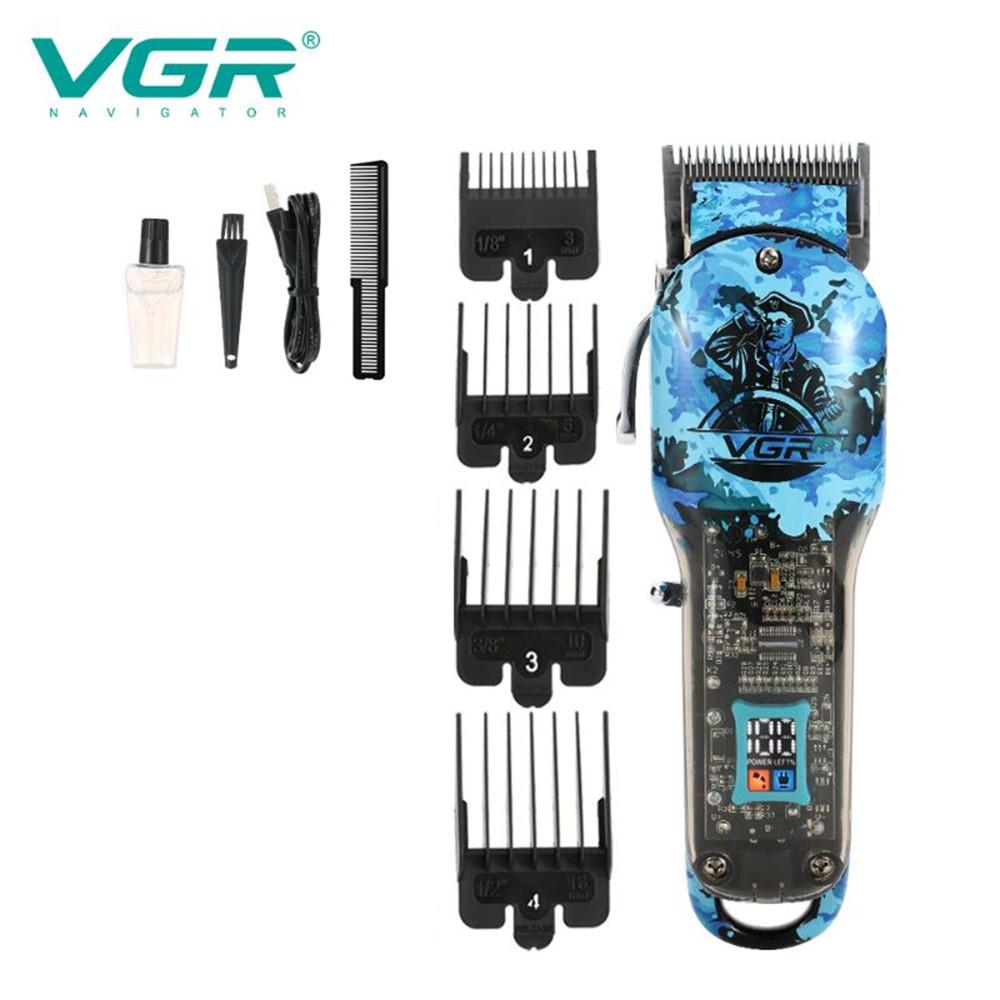 Профессиональная машинка для стрижки и Триммер VGR V-685 - фото 3 - id-p110964809