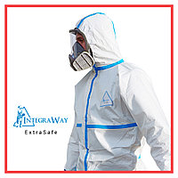 Одноразовый комбинезон IntegraWay ExtraSafe 4 5 6 категории защиты, спецодежда, защитный костюм