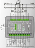 Контроллер для генератора Datakom D-500-MK3 (MPU, J1939)