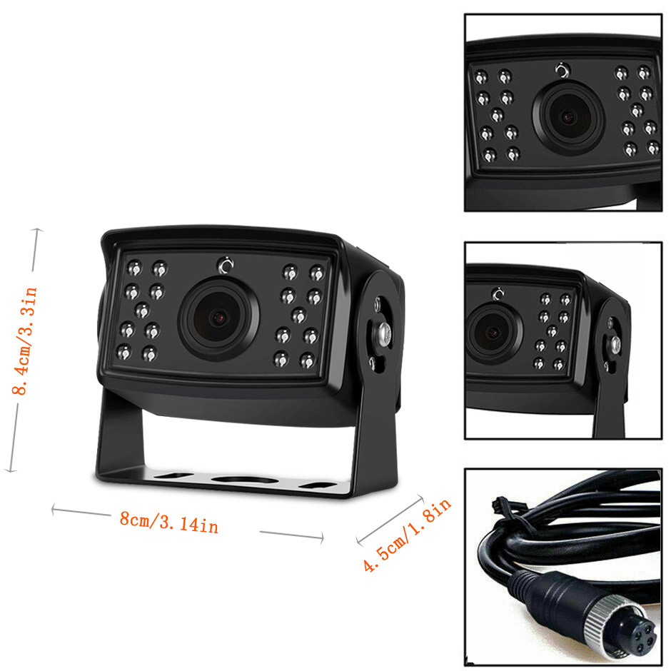 Камера видеонаблюдения для грузового транспорта, AHD, 2MP, OLCAM AHD-YWX-802-1080P - фото 2 - id-p110966408