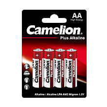 Батарейка алкалиновая Camelion  LR6-BP4  AA  4шт в упаковке