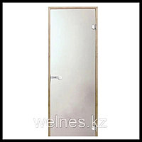Дверь для инфракрасной сауны Harvia Stg 7x19 (короб - сосна, стекло - сатин)