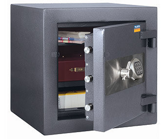 Взломостойкий сейф 3 класса VALBERG ФОРТ 50 EL с электронным и ключевым замками PS 600 и KABA MAUER