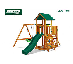 Детский городок KIDS FUN стандарт зел./крас.