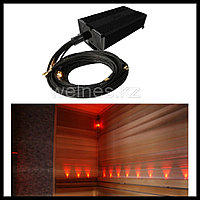 Комплект для подсветки полков и спинок инфракрасной сауны Cariitti VPL30C-G229 (смена цветов, 28+1 точка)