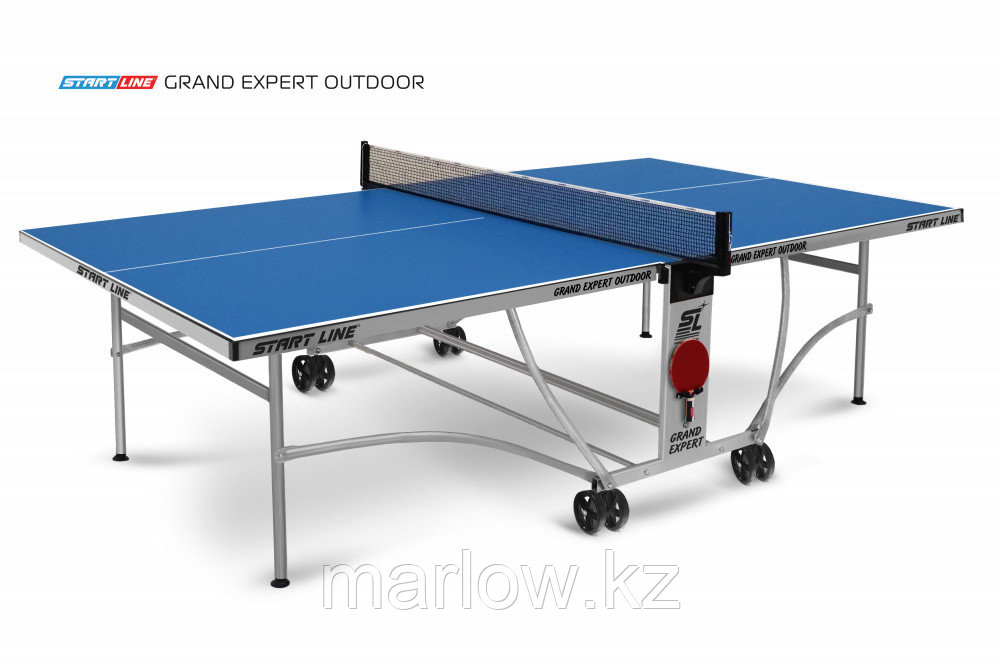 Теннисный стол Start line GRAND EXPERT Outdoor 4 Синий - фото 1 - id-p110968159