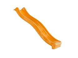Скат для горки длина 2,196м высота 1,2м пластик YULVO оранжевый