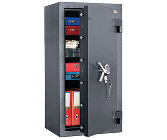 Взломостойкий сейф 4 класса VALBERG РУБЕЖ 1368 EL с электронным и ключевым замками PS-600 и KABA MAUER