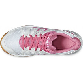 B450N-0120 Кроссовки женские Asics Gel-upcourt белый, розовый, фото 2