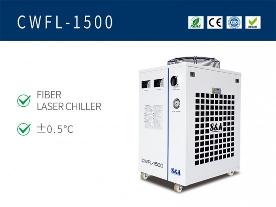 Промышленный Чиллер S&A CWFL-1500ANP / охлаждающая способность 4,8 кВт
