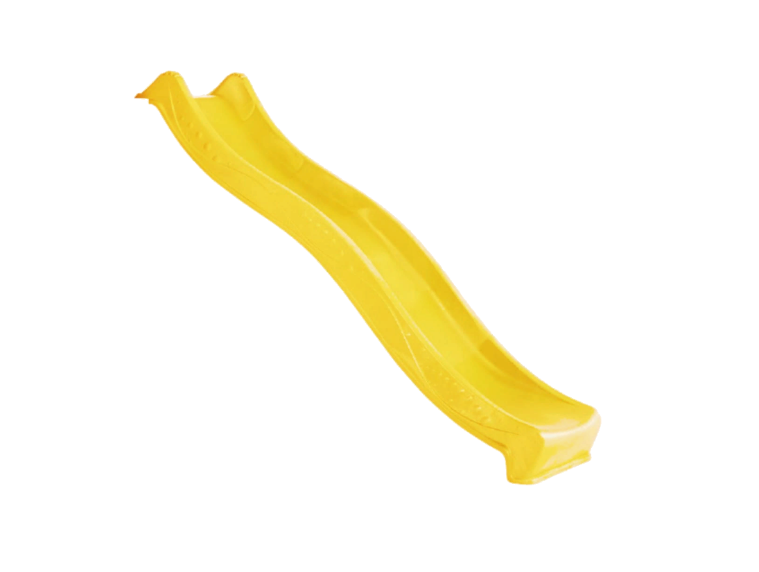 Скат для горки длина 2,196м высота 1,2м пластик YULVO желтый - фото 1 - id-p110896600