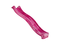 Скат для горки длина 2,196м высота 1,2м пластик YULVO розовый