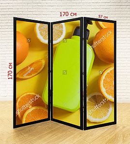 Ширма для салона красоты, SPA, массажного салона №3
