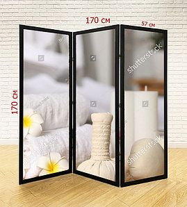 Ширма для салона красоты, SPA, массажного салона №8