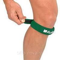 Фиксирующий ремень на колено Mueller Jumper's Knee Strap Зелёный