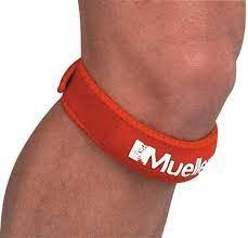 Фиксирующий ремень на колено Mueller Jumper's Knee Strap Оранжевый - фото 1 - id-p83715904