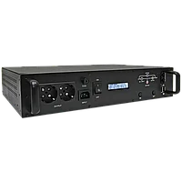 ИБП SNR Line-Interactive, Rackmount 2U, мощность 1000 ВА/800 Вт, 2xSchuko, LCD (SNR-UPS-LIRM-1000-PS)