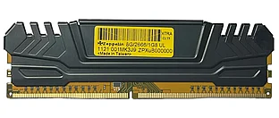 Оперативная память DDR4 PC-21300 (2666 MHz) 8Gb Zeppelin XTRA ‹1Gx8, Gold PCB, радиатор›