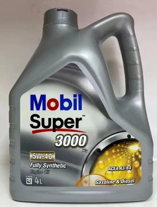 Моторное масло MOBIL Super 5W-40 4 л - фото 1 - id-p110972468