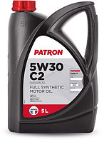 Масло моторное синтетическое PATRON 5W30 C2 5L ORIGINAL