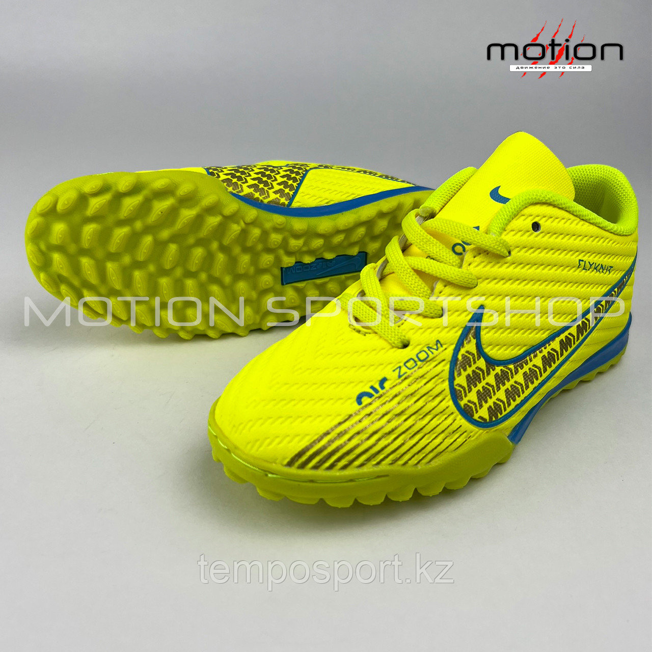 Сороконожки Nike Air Zoom Mercurial, 30-35 (желтый) - фото 2 - id-p109857934