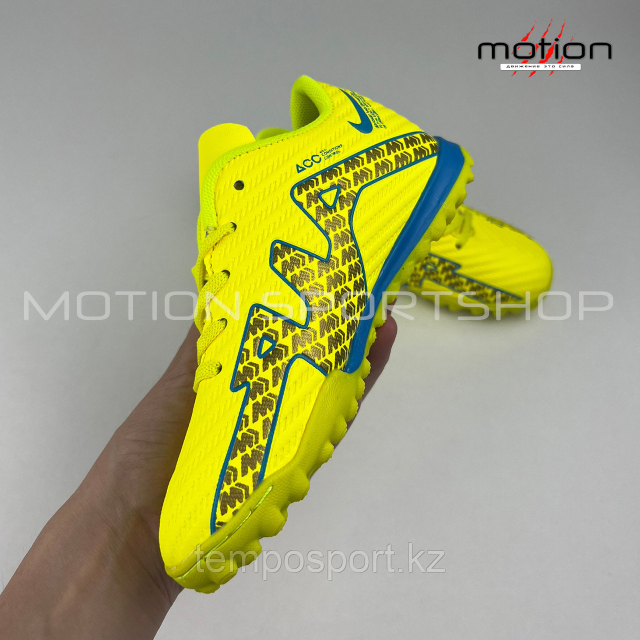 Сороконожки Nike Air Zoom Mercurial, 30-35 (желтый) - фото 7 - id-p109857934
