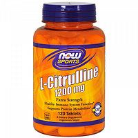 L-Citrulline 1200 mg, 120 tabs, NOW