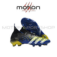 Бутсы Adidas Predator Freak. 1 FG, 36-41, синий СКИДКА!!!