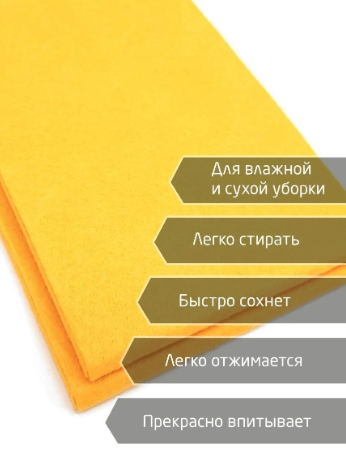 Тряпка вискозная для пола 50см ×60см