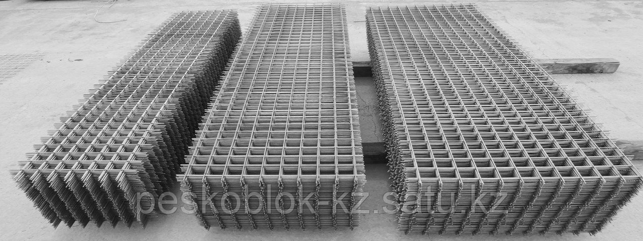 Сетка сварная 2000х4000мм, ячейка 100х100мм, Вр-1, д. 4мм