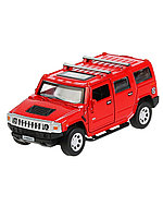 Технопарк: Hummer H2 12см красный