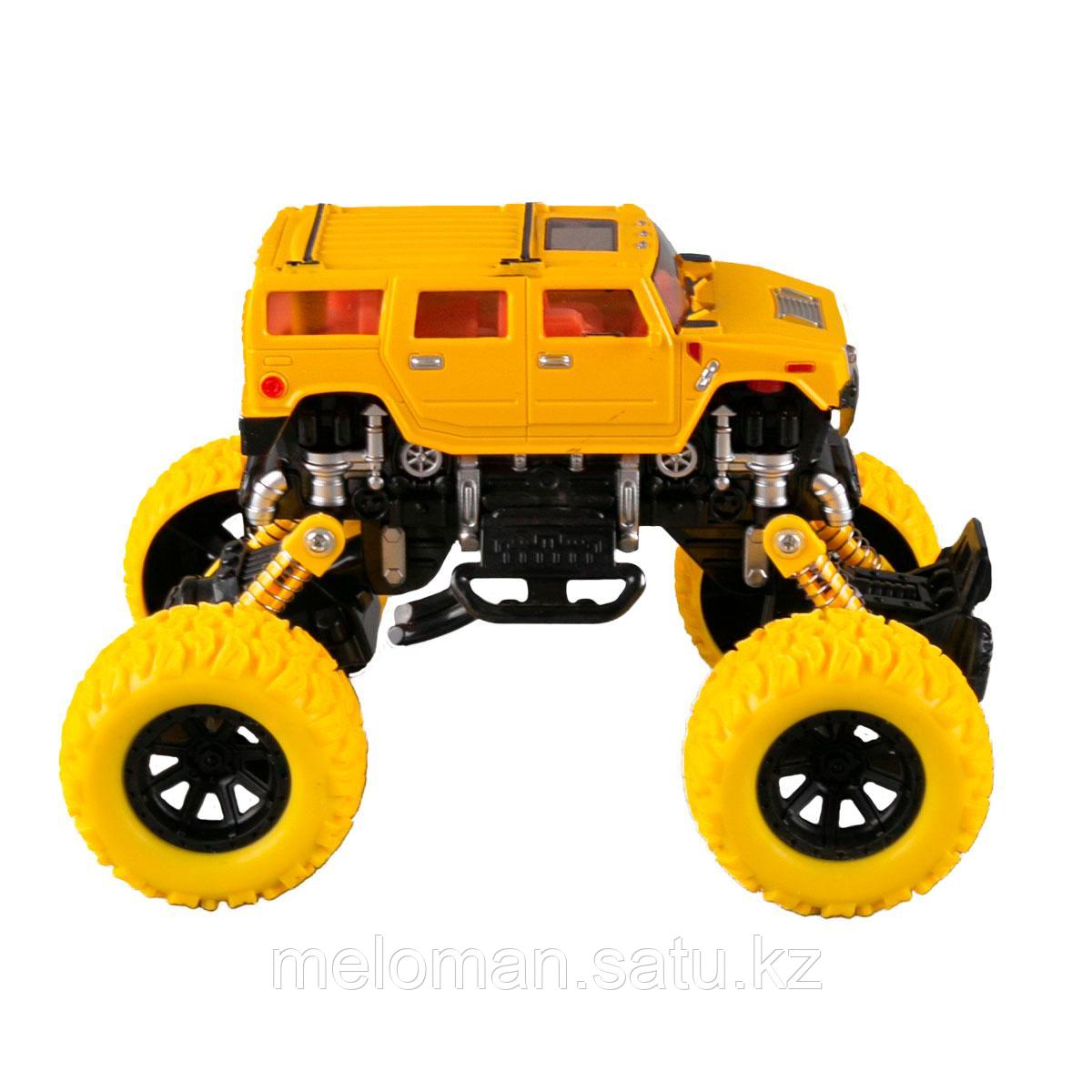 KLX: Игрушка машинка инерционная Альпинист желтый (372А) - фото 3 - id-p101721435