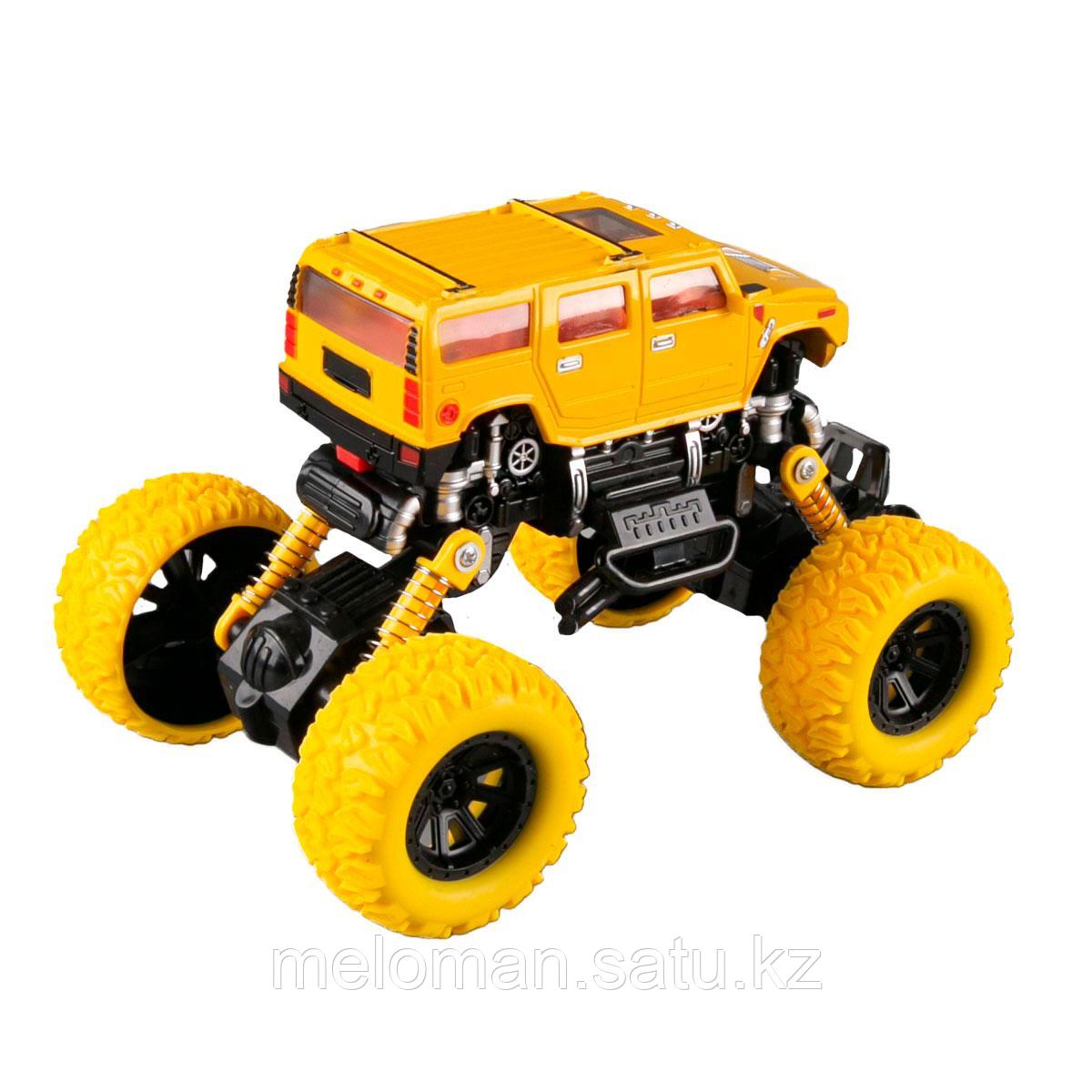 KLX: Игрушка машинка инерционная Альпинист желтый (372А) - фото 4 - id-p101721435