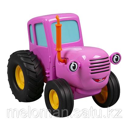 Синий трактор: Модель металл., инерц, розовый