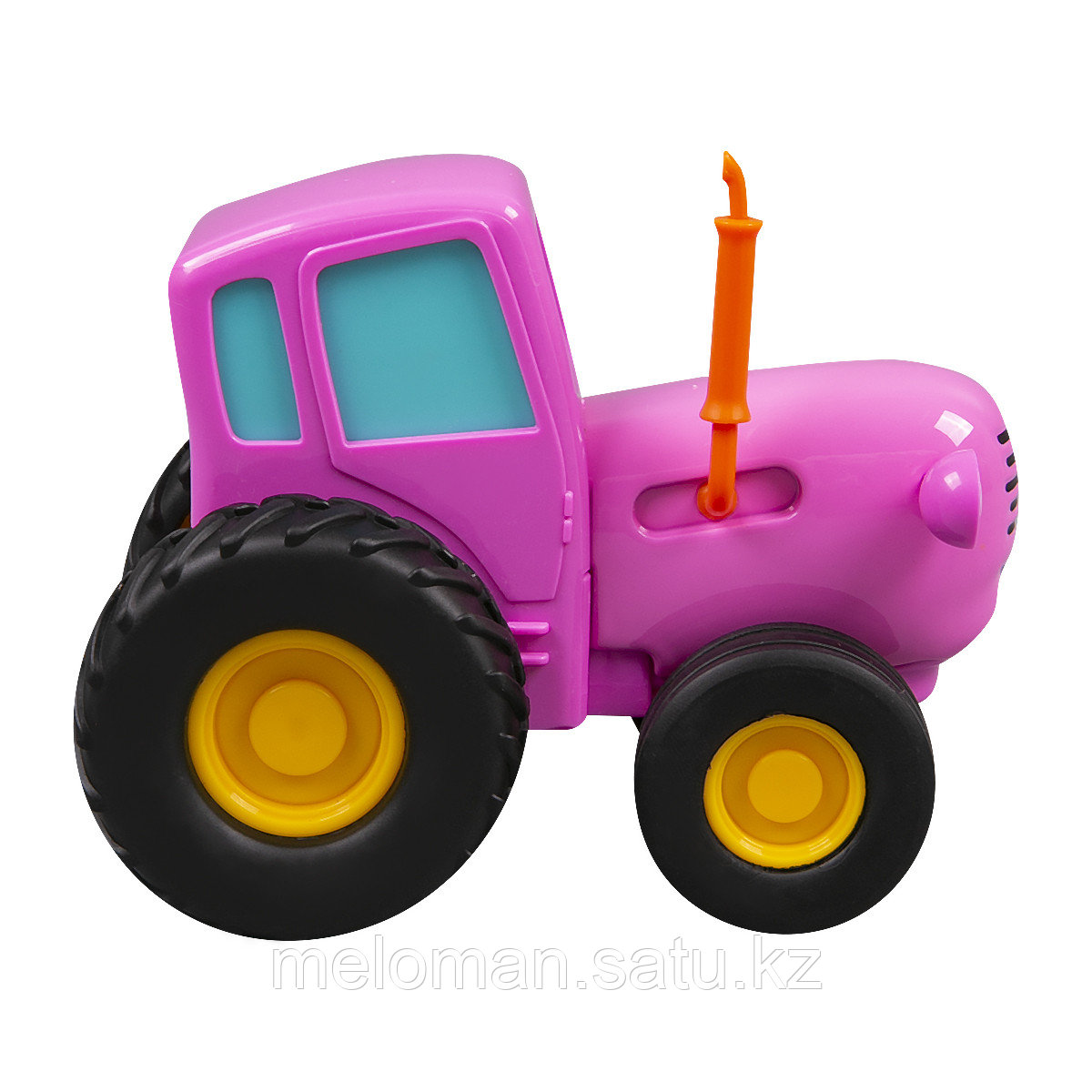 Синий трактор: Модель металл., инерц, розовый - фото 3 - id-p110828129
