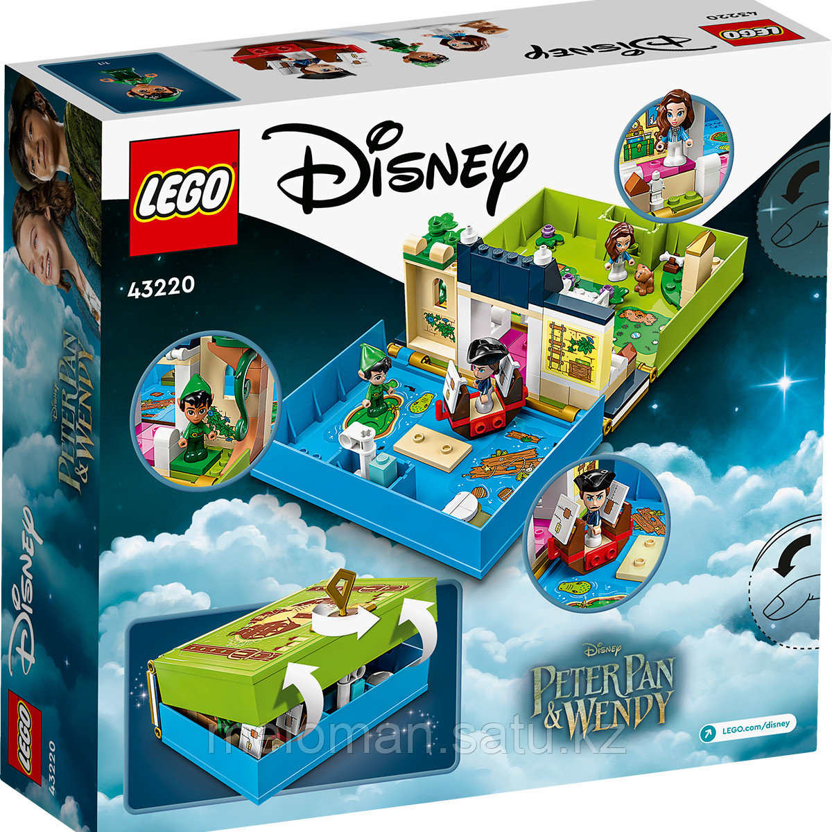 LEGO: Сборник рассказов Питера Пэна и Венди Disney 43220 - фото 3 - id-p110828270