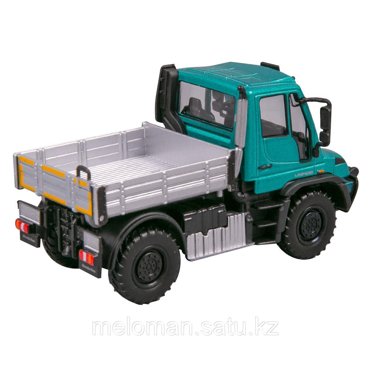 Maisto.Fresh Metal: Unimog U430 Dump Truck 11,5 см. - фото 3 - id-p110828322