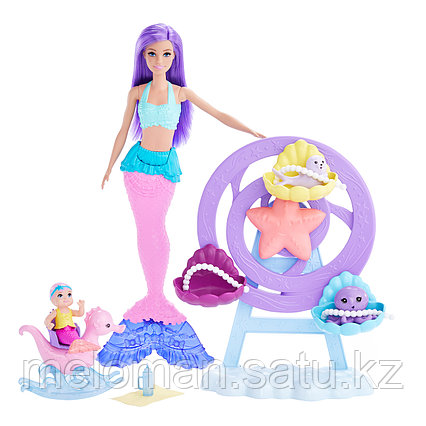 Barbie: Dreamtopia. Игровой набор Русалка с малышом