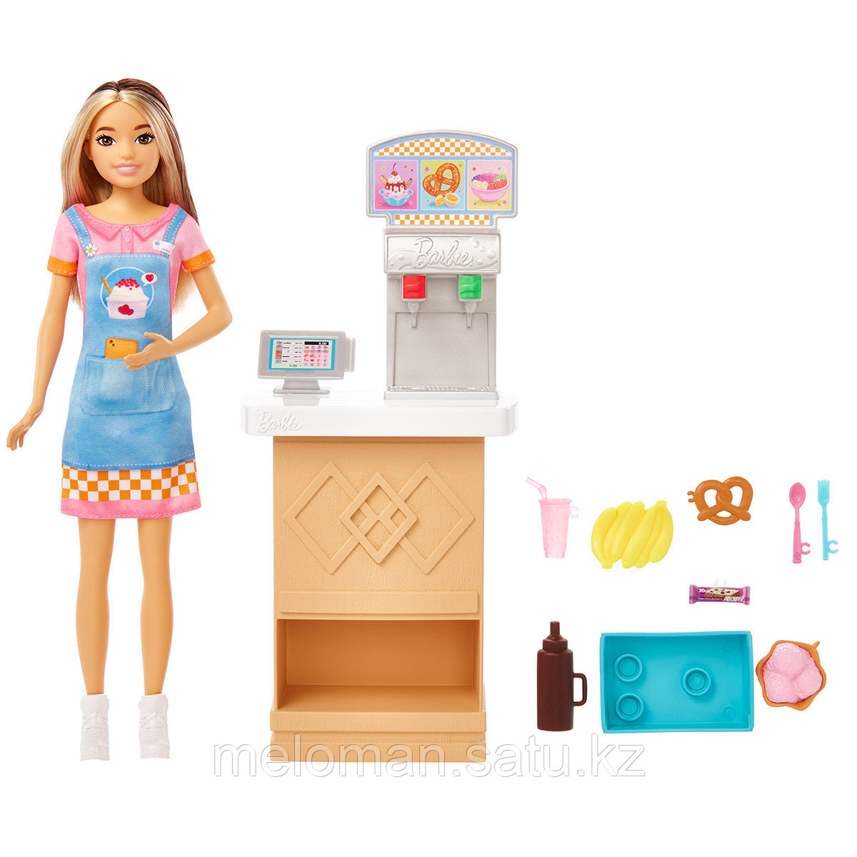 Barbie: Family. Игровой набор Закусочная - фото 2 - id-p110834012