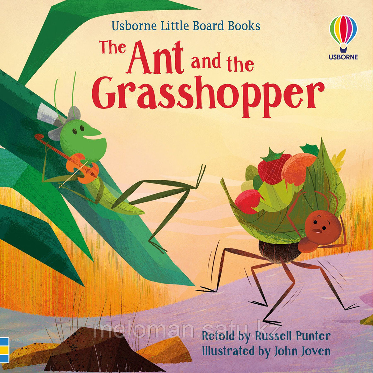 Little Board Books: Ant and the Grasshopper - фото 1 - id-p110834498