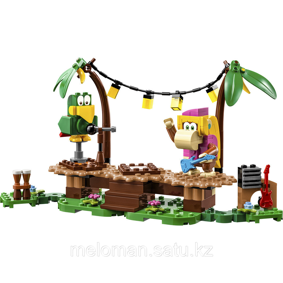 LEGO: Дополнительный набор Dixie Kong's Jungle Jam Super Mario 71421 - фото 1 - id-p110837504