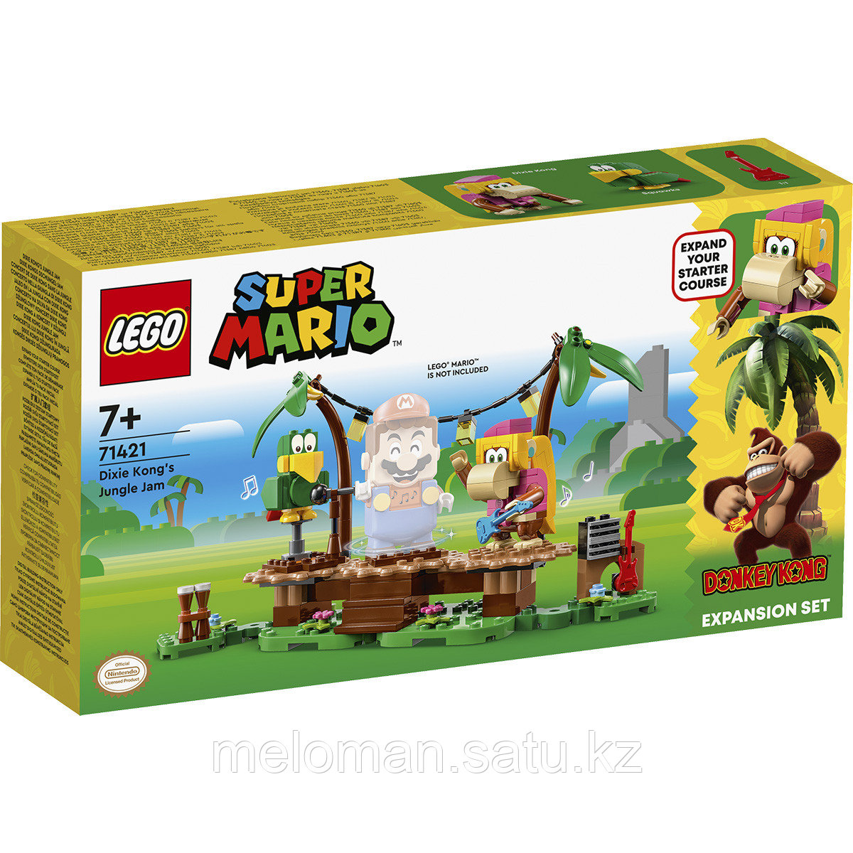 LEGO: Дополнительный набор Dixie Kong's Jungle Jam Super Mario 71421 - фото 2 - id-p110837504