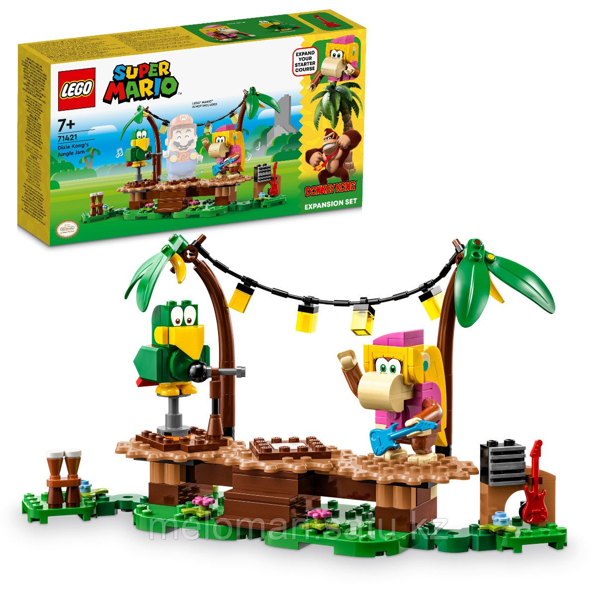 LEGO: Дополнительный набор Dixie Kong's Jungle Jam Super Mario 71421 - фото 8 - id-p110837504