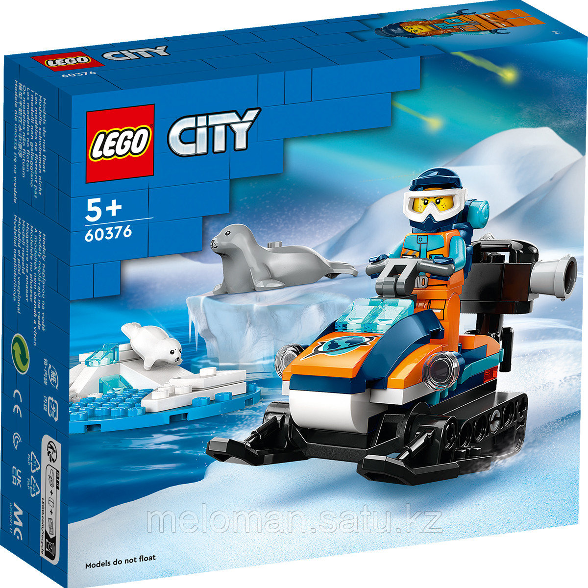 LEGO: Арктический снегоход CITY 60376 - фото 2 - id-p110835180