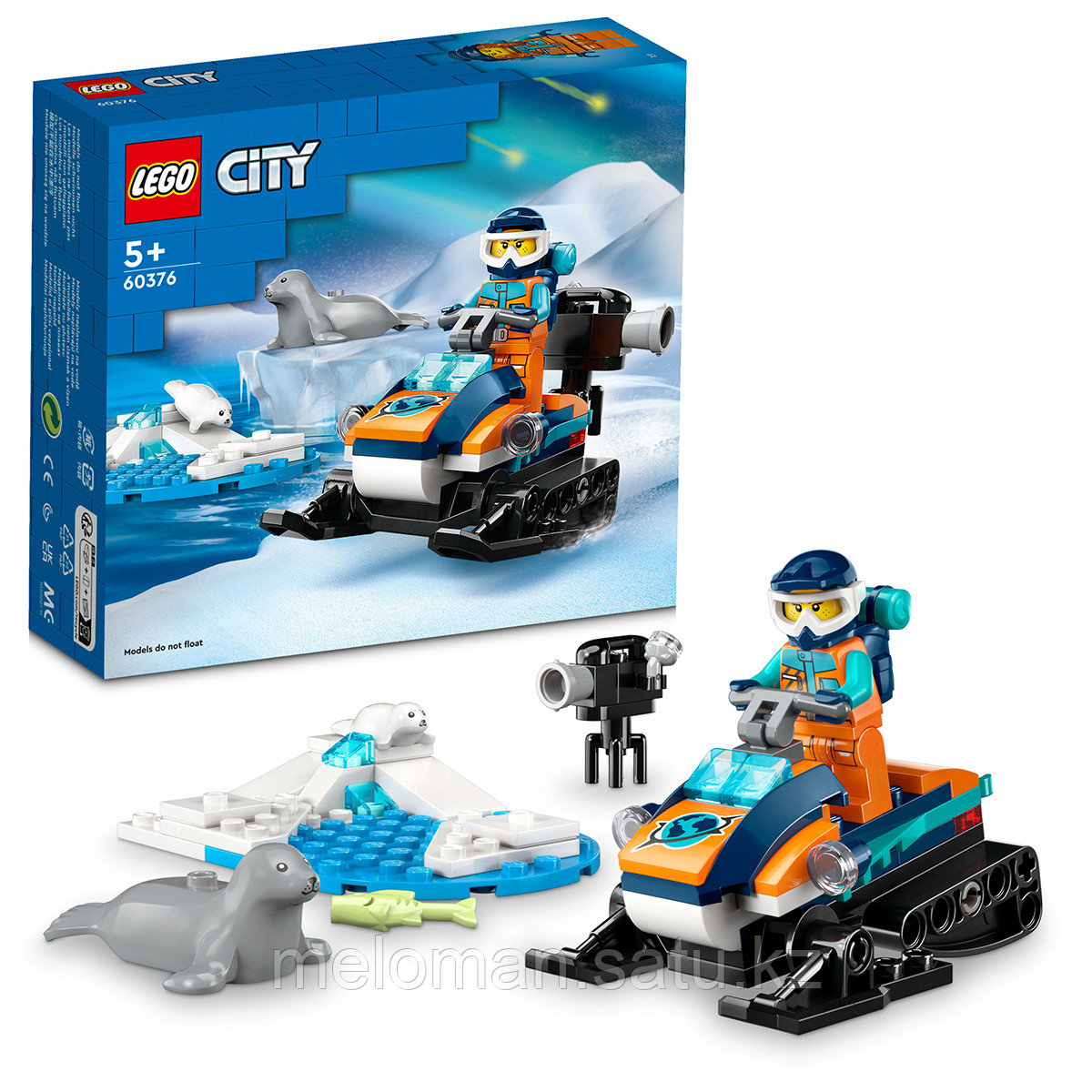 LEGO: Арктический снегоход CITY 60376 - фото 4 - id-p110835180