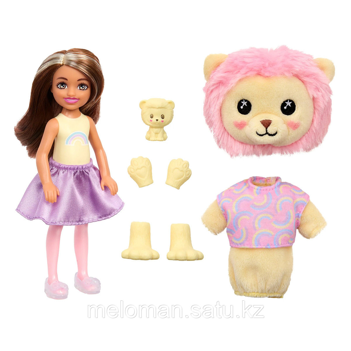 Barbie: Cutie Reveal. Игровой набор Челси Лев - фото 4 - id-p110977427